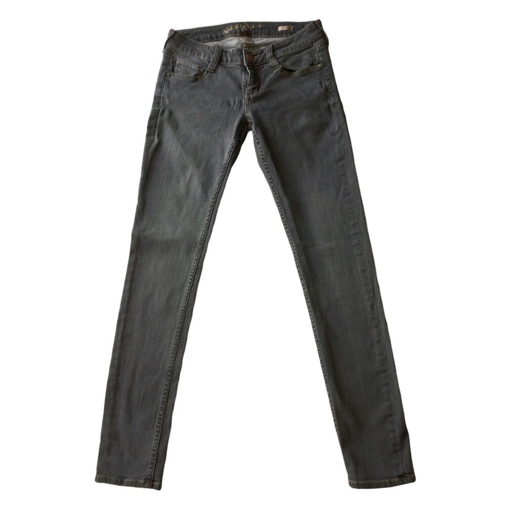 Arizona Juniors Women's Super Skinny Low Rise Jeans Size 3 Gray